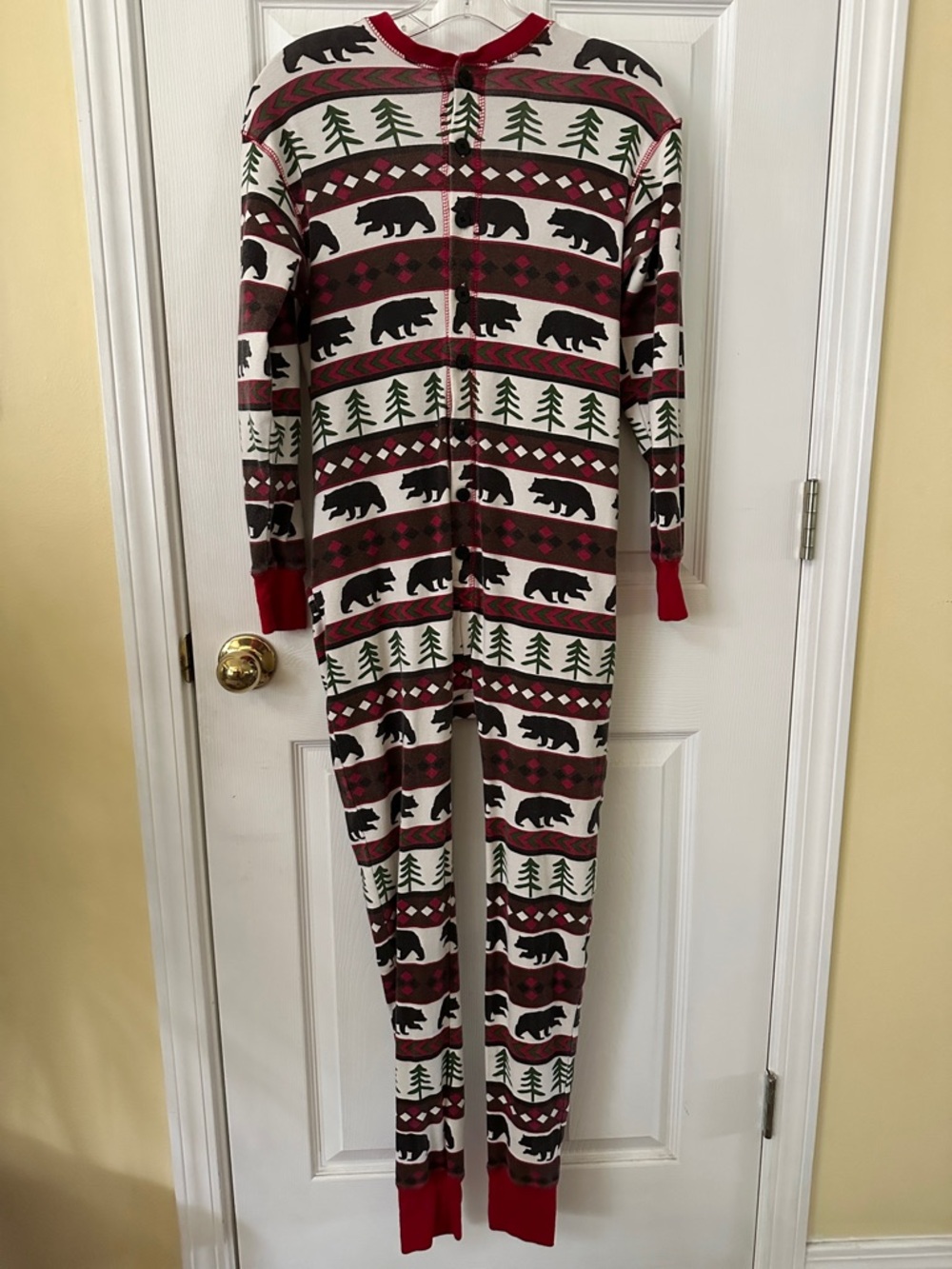 Women’s Bear Essentials Adult Onesie Flapjack size XS